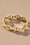 Ana Luisa Iver Anchor Chain Ring In Gold