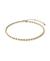 Ana Luisa Jace Stainless Steel Gold Anklet In Gold