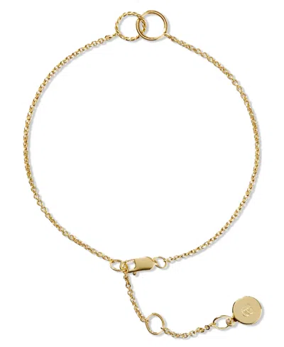 Ana Luisa Jill Gold-plated Interlocking Circles Bracelet
