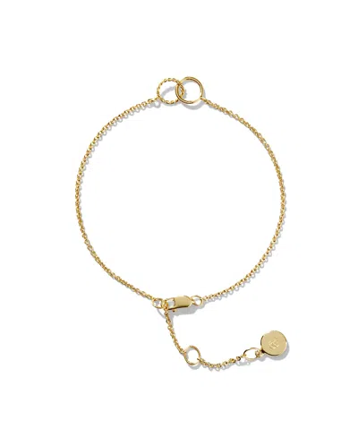 Ana Luisa Jill Interlocking Circles Bracelet In Gold