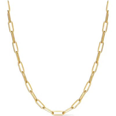 Ana Luisa Link Chain Laura Bold Necklace In Gold