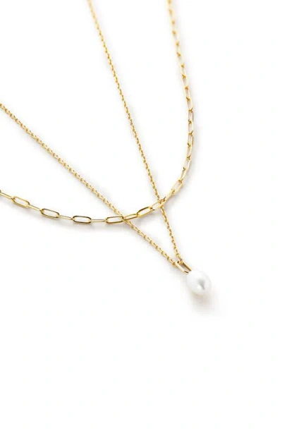 Ana Luisa Layered Necklace In Gold