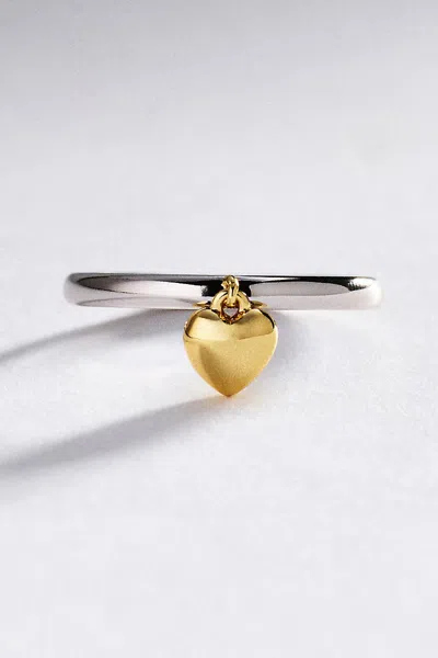 Ana Luisa Leia Heart Ring In Gold