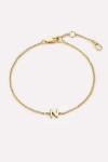 Ana Luisa Letter Initial Bracelet At Urban Outfitters