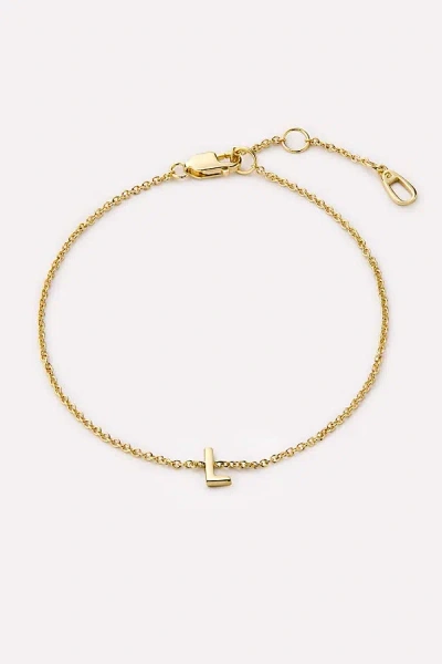 Ana Luisa Letter Initial Bracelet At Urban Outfitters
