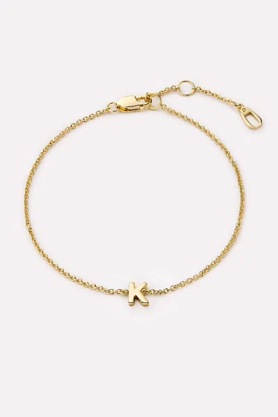 Ana Luisa Letter Initial Bracelet At Urban Outfitters