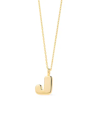 Ana Luisa Bubble Letter Necklace, Women's At Urban Outfitters In Gold
