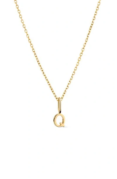 Ana Luisa Letter Necklace In Gold