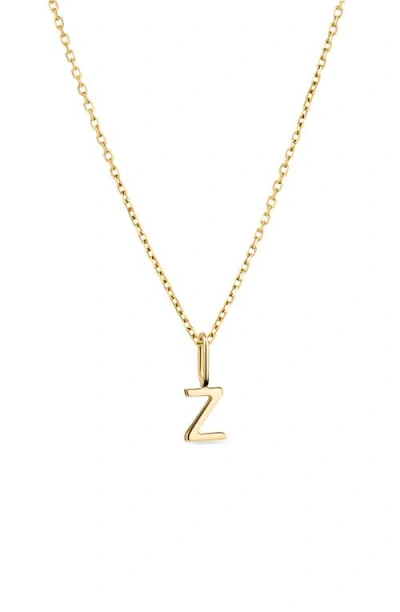 Ana Luisa Letter Necklace In Gold