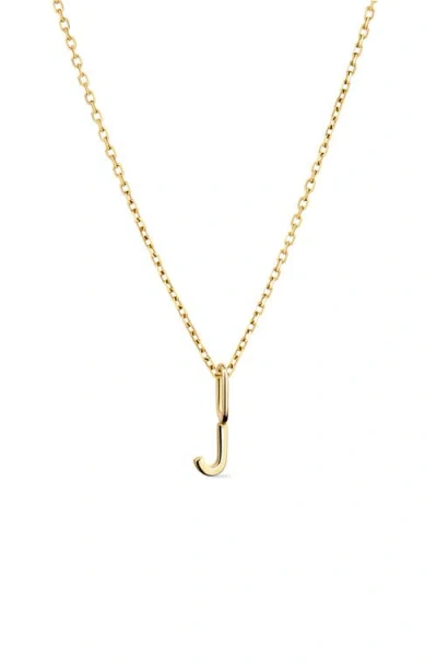 Ana Luisa Letter Necklace In Gold
