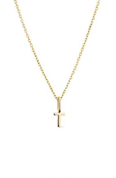 Ana Luisa Letter Necklace In Gold