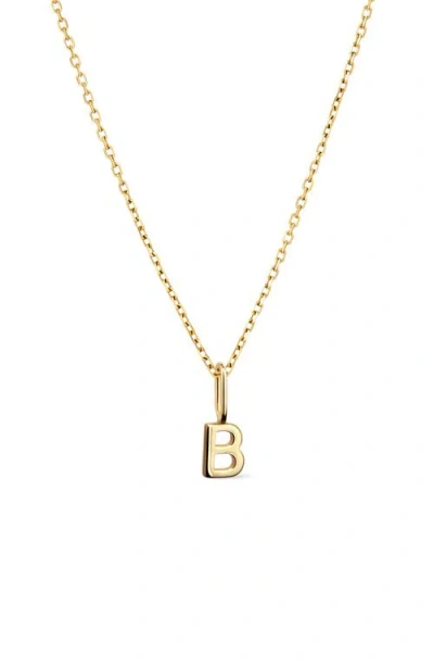 Ana Luisa Letter Necklace In Gold