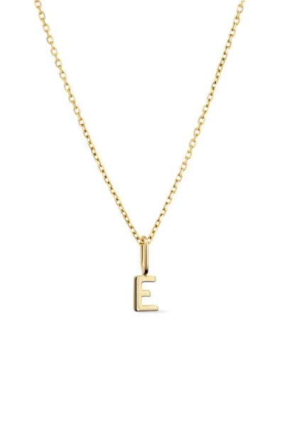 Ana Luisa Letter Necklace In Gold