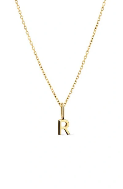 Ana Luisa Letter Necklace In Gold