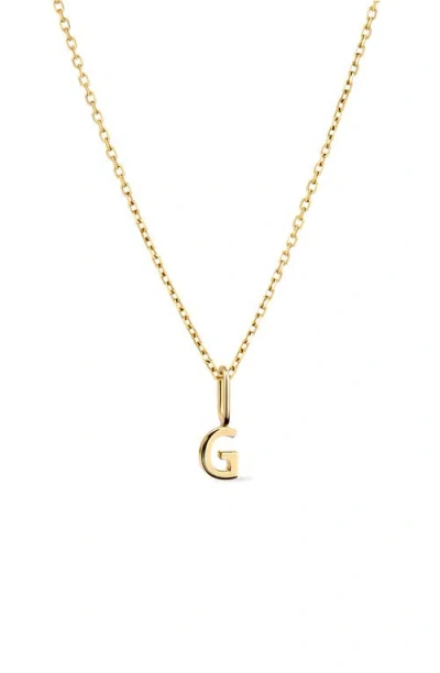 Ana Luisa Letter Necklace In Gold