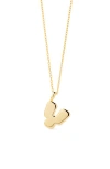 Ana Luisa Letter Necklace In Gold