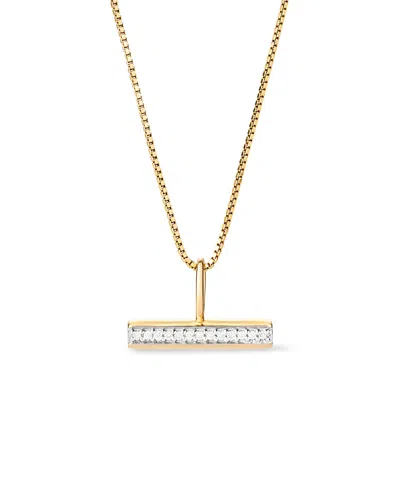 Ana Luisa Lev Small Two Tone Gold Pendant