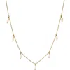Ana Luisa Loki Charm Necklace In Gold