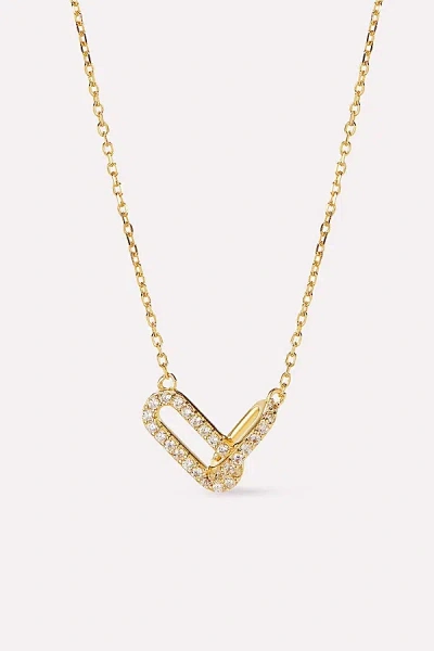 Ana Luisa Loree Chain Link Necklace In Gold, Women's At Urban Outfitters