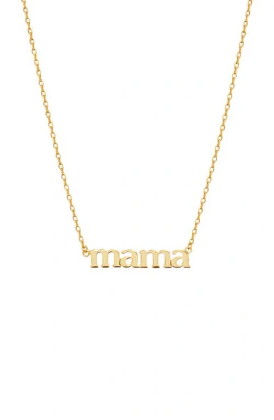 Ana Luisa Mama Necklace In Gold