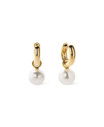 Ana Luisa Maxine Pearl Drop Earrings In Gold