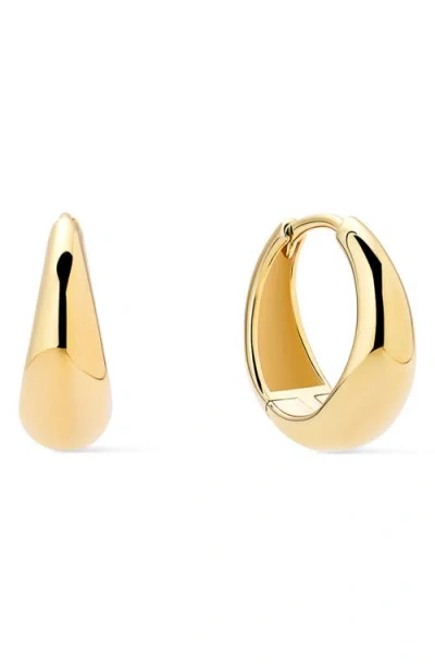 Ana Luisa Nate Teardrop Hoop Earrings In Gold