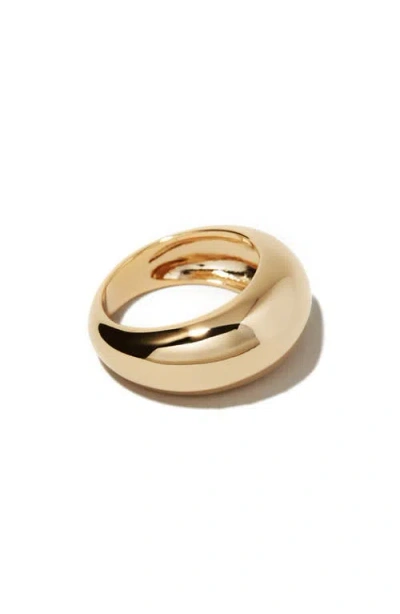 Ana Luisa Noa Domed Band Ring In Gold