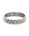 Ana Luisa Ora Silver Watch Strap Bracelet In Metallic