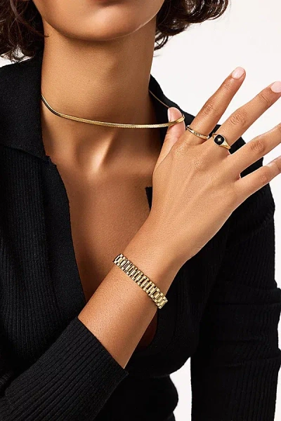 Ana Luisa Ora Watch Strap Bracelet In Gold, Women's At Urban Outfitters