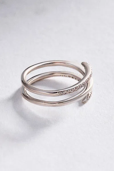 Ana Luisa Oren Triple Claw Ring In Neutral