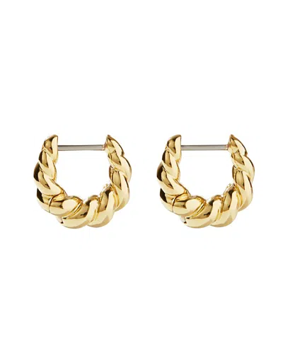 Ana Luisa Paris Mini Twisted Hoop Earrings In Gold