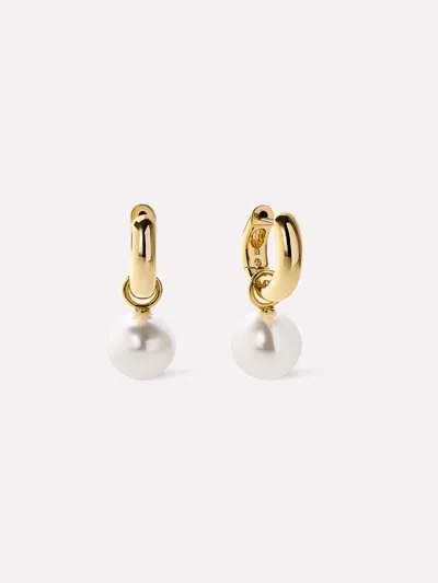 Ana Luisa Maxine Pearl Drop Earrings In Gold