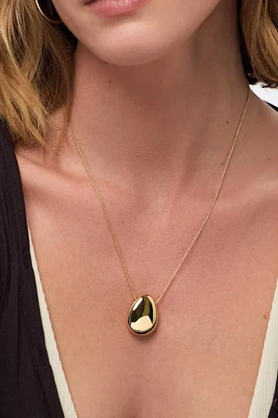 Ana Luisa Pebble Large Gold Pendant In Gold, Women's At Urban Outfitters