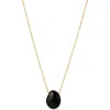 Ana Luisa Pebble Mini Pendant Necklace In Blue