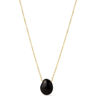 ANA LUISA ANA LUISA PEBBLE MINI PENDANT NECKLACE