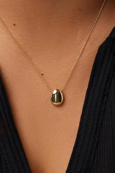 Ana Luisa Pebble Mini Pendant Necklace In Gold, Women's At Urban Outfitters