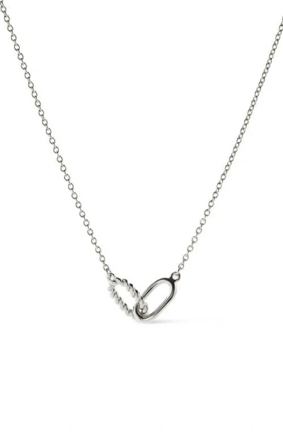 Ana Luisa Pendant Necklace In Silver