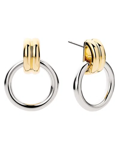 Ana Luisa Quinn Two-tone Statement Earrings In Metallic