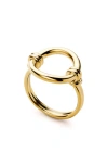 Ana Luisa Remi Open Circle Ring In Gold