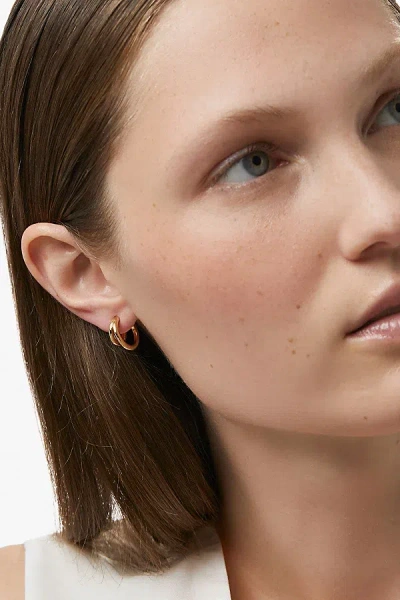 Ana Luisa Scarlett Double Hoop Earrings In Gold, Women's At Urban Outfitters