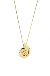 Ana Luisa Shell Necklace In Gold