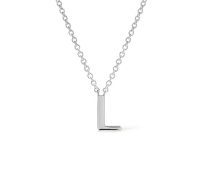 Ana Luisa Silver Initial Necklace