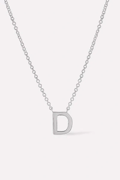 Ana Luisa Silver Letter Initial Necklace, Women's At Urban Outfitters