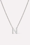 Ana Luisa Silver Letter Initial Necklace, Women's At Urban Outfitters