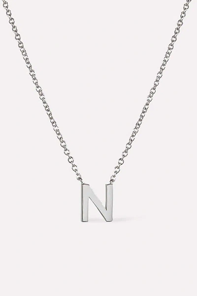 Ana Luisa Silver Letter Initial Necklace, Women's At Urban Outfitters