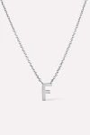 Ana Luisa Silver Letter Initial Necklace, Women's At Urban Outfitters