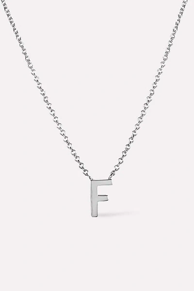 Ana Luisa Silver Letter Initial Necklace, Women's At Urban Outfitters