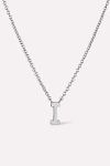 Ana Luisa Silver Letter Initial Necklace, Women's At Urban Outfitters
