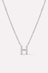 Ana Luisa Silver Letter Initial Necklace, Women's At Urban Outfitters