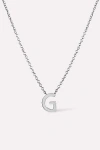 Ana Luisa Silver Letter Initial Necklace, Women's At Urban Outfitters